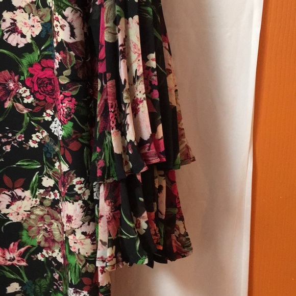 INC Floral Bell Sleeve Dress - Picture 5 of 7